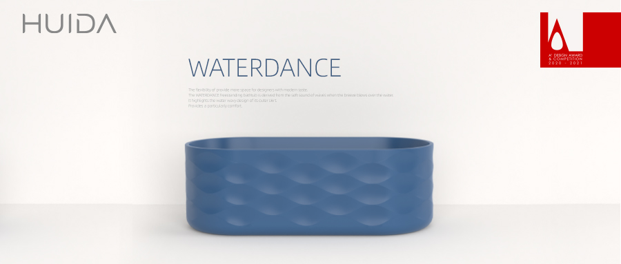 惠達(dá)衛(wèi)浴“水之舞”浴缸榮獲A’ DESIGN AWARD設(shè)計(jì)大獎(jiǎng)